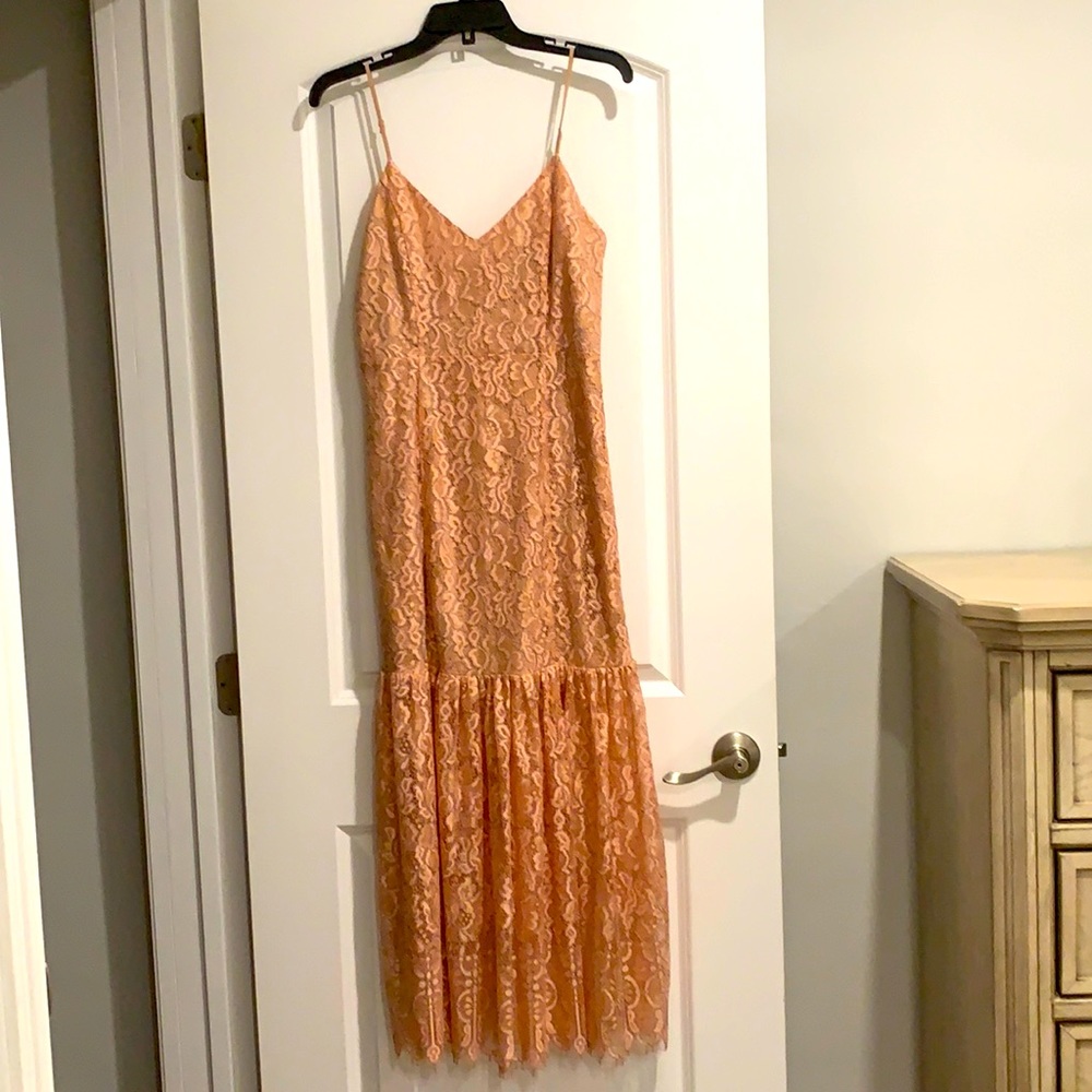 Beautiful long dress.